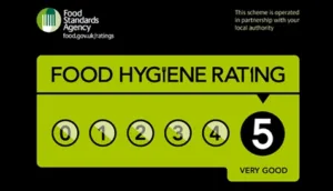 food hygiene rating level 5