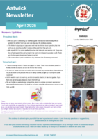 Newsletter – April 2025